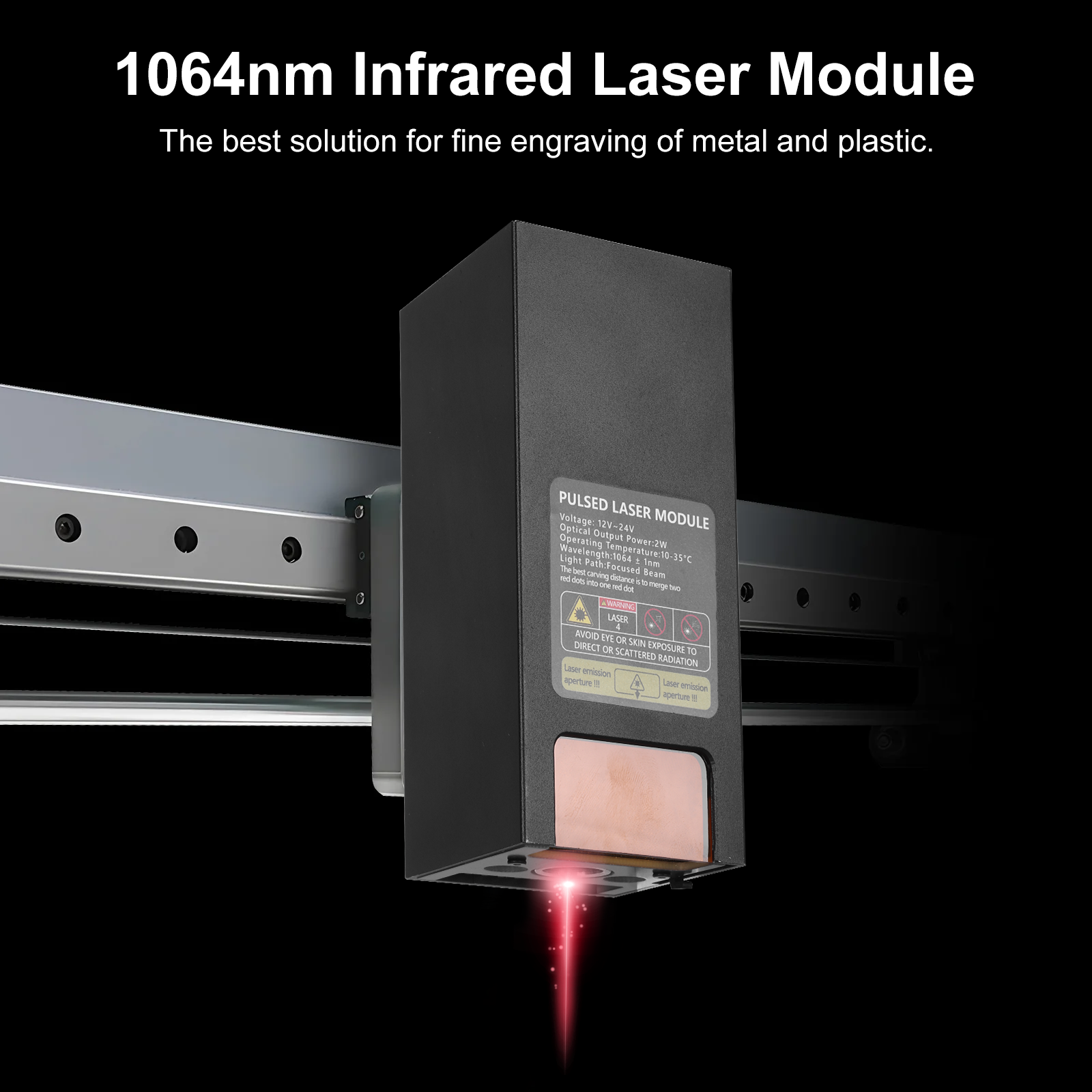 Woodworking Laser - Pulsed Laser Module Laser Head 1064nm