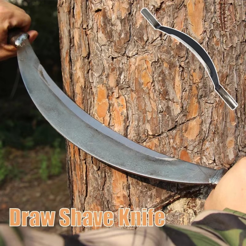 Woodworking Manufacturing - 51cm Curved Draw Shave Woodworking Tool