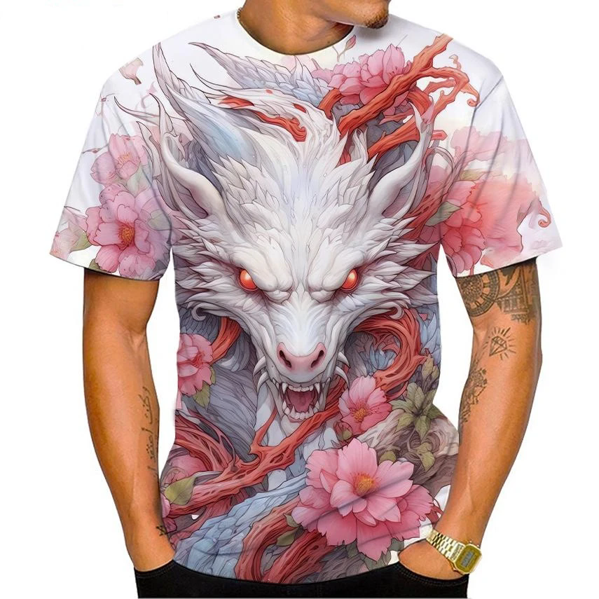 Woodworking Brand - Summer New Men's Top 3D Printed