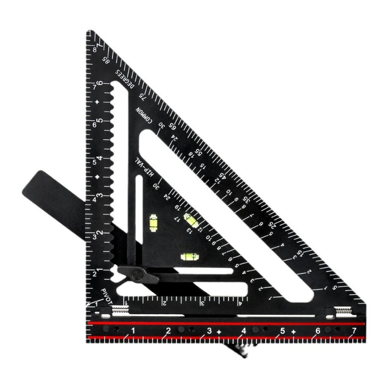 Woodworking Edge - New Multi-functional Triangle Ruler,Woodworking 90/45° Square,Thickened