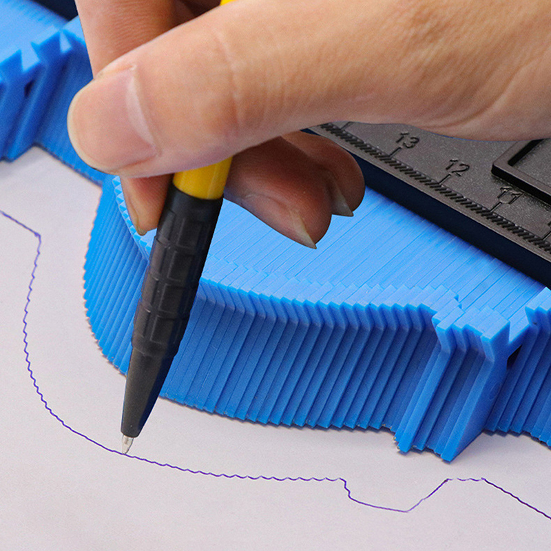 Woodworking Ruler - Precise Profile Gauge Ruler for Construction;