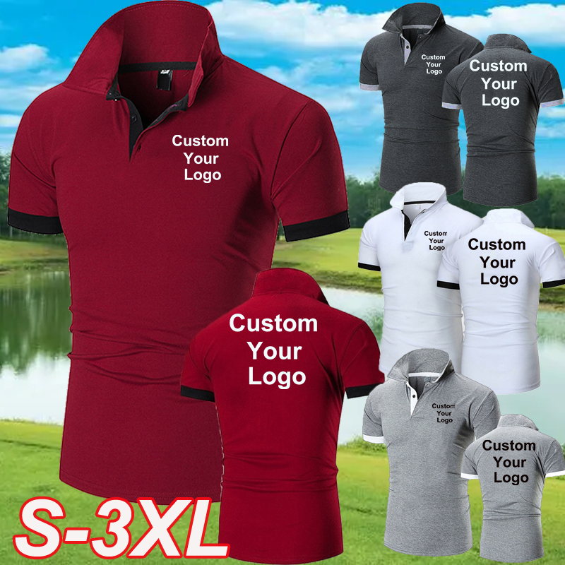 Woodworking Brand - Summer Custom Your Logo Mens Polo