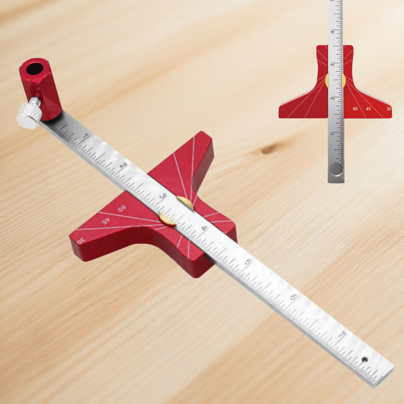 Woodworking Multi Tool - Aluminum Height Gauge Woodworking Linear Scriber