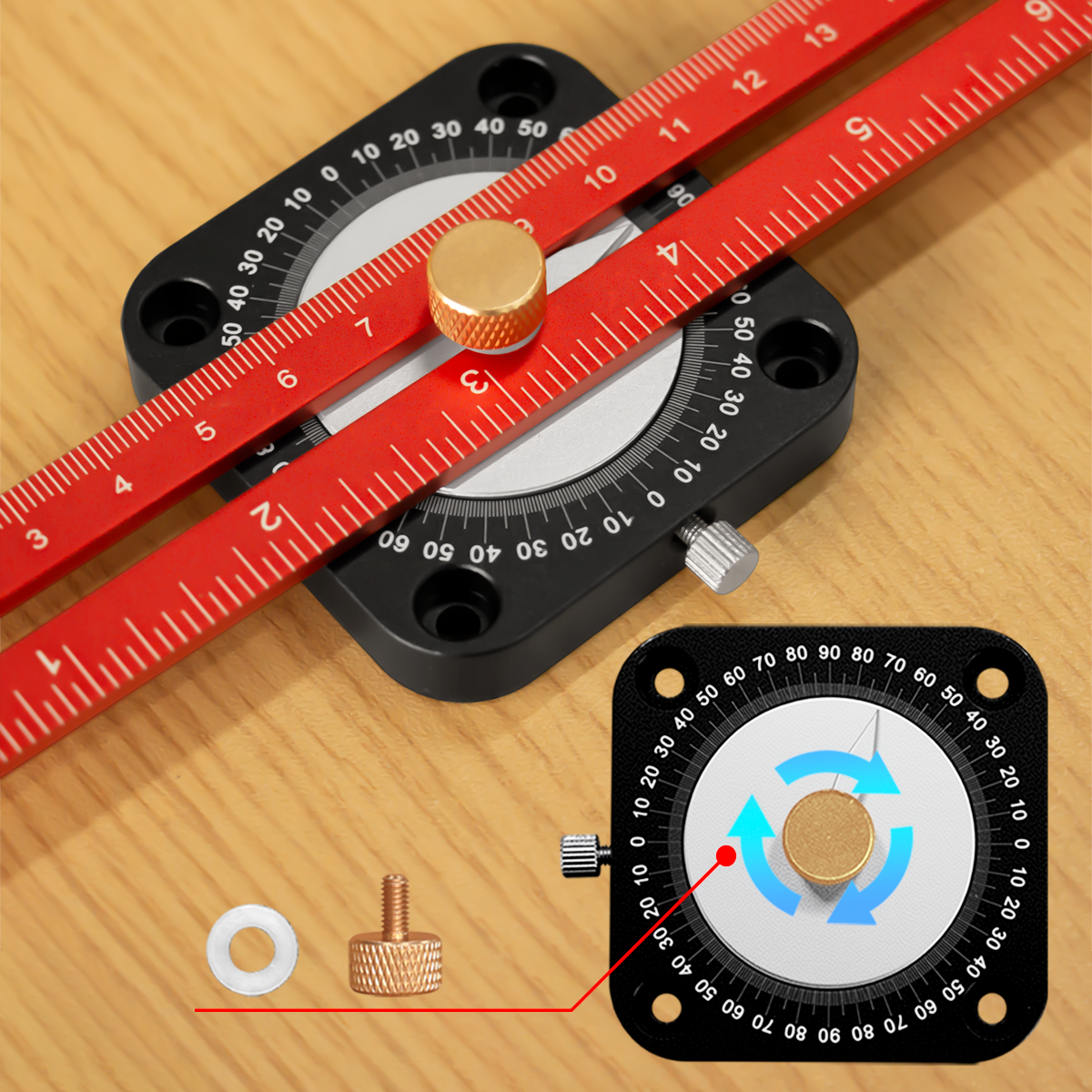 New Woodworking Scriber 360° P - Marking Gauge Tool 리뷰 및 가격
