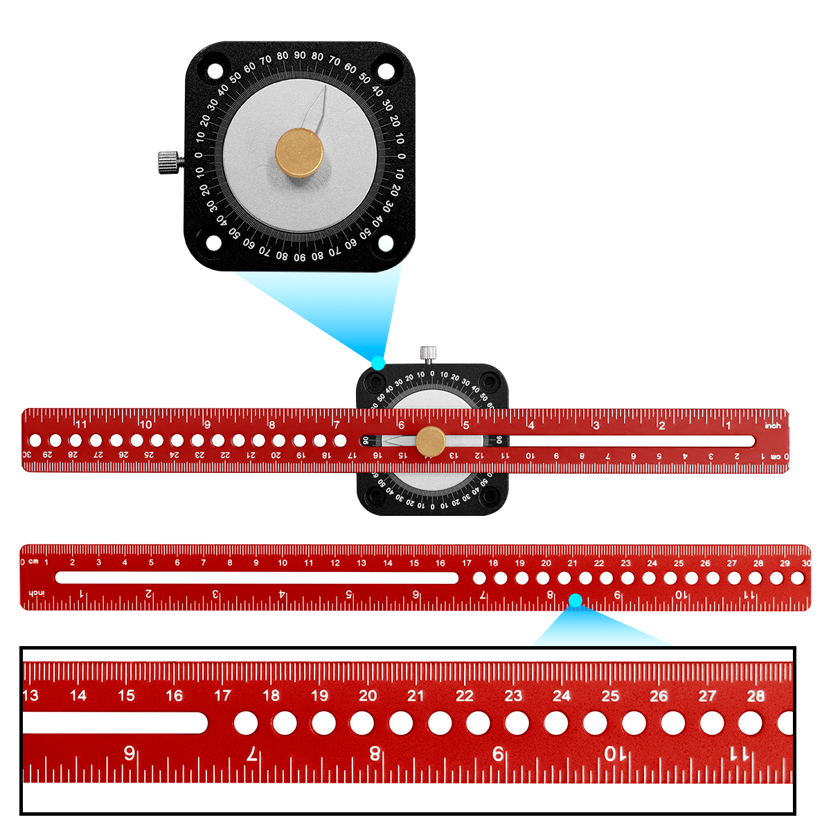 New Woodworking Scriber 360° P - Marking Gauge Tool 리뷰 및 가격