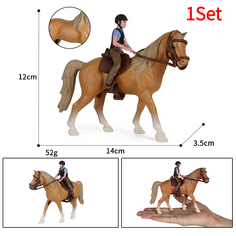 1Set Simulation Animals Horse  - Woodworking Horse 리뷰 및 가격
