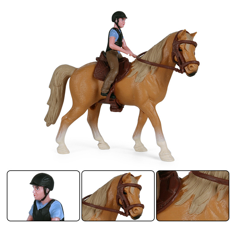 1Set Simulation Animals Horse  - Woodworking Horse 리뷰 및 가격