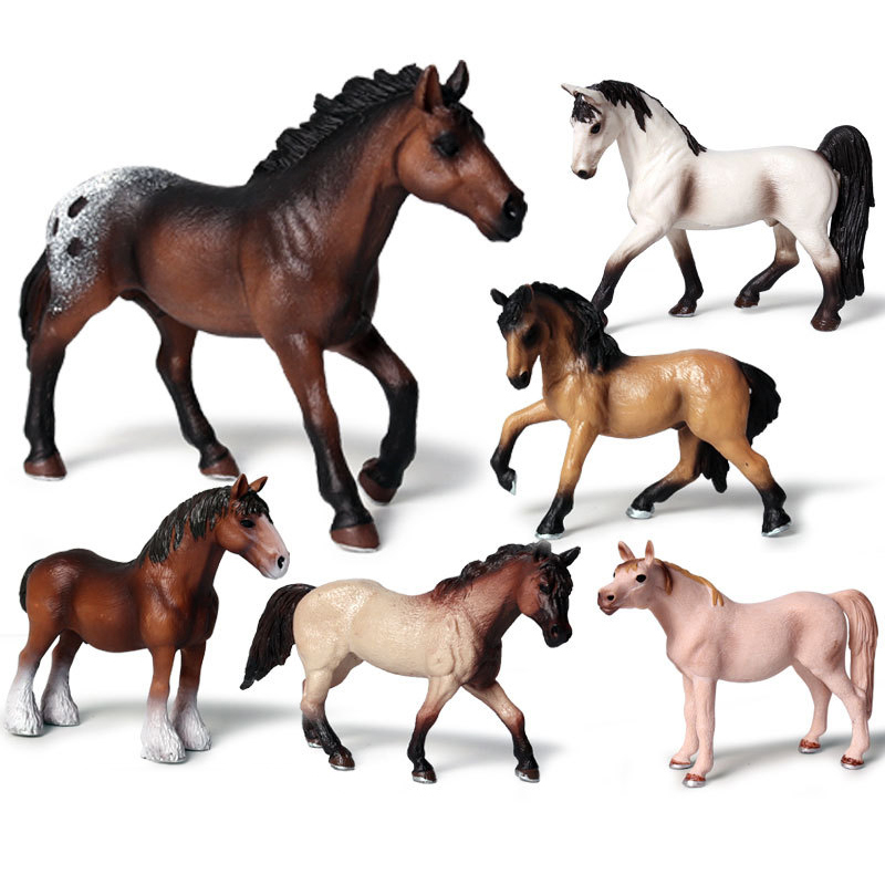 1Set Simulation Animals Horse  - Woodworking Horse 리뷰 및 가격