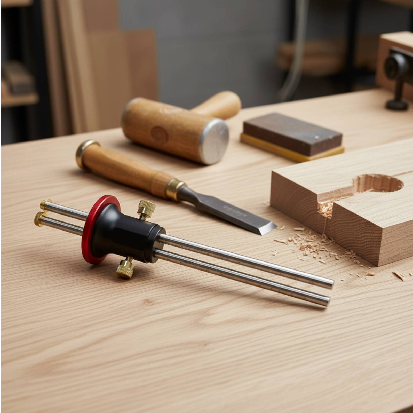 Twin Head Marking Gauge Clear  - Marking Gauge Tool 리뷰 및 가격