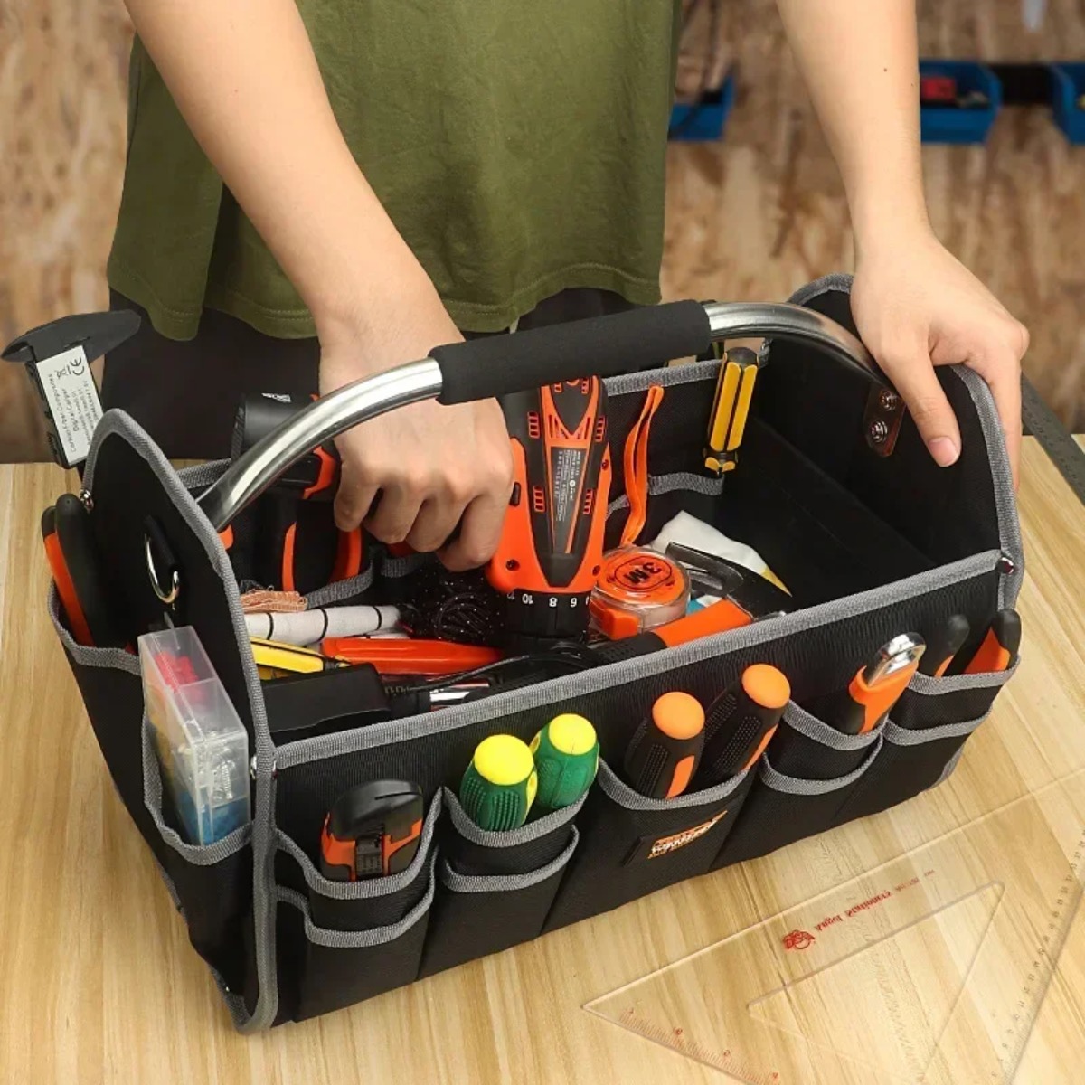 1680D Oxford Cloth Tool Bag Ir - Woodworking Youtube Free 리뷰 및 가격