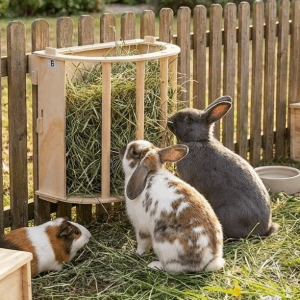 Practical Wooden Bunny Hay Fee - Woodworking Rabbet 리뷰 및 가격