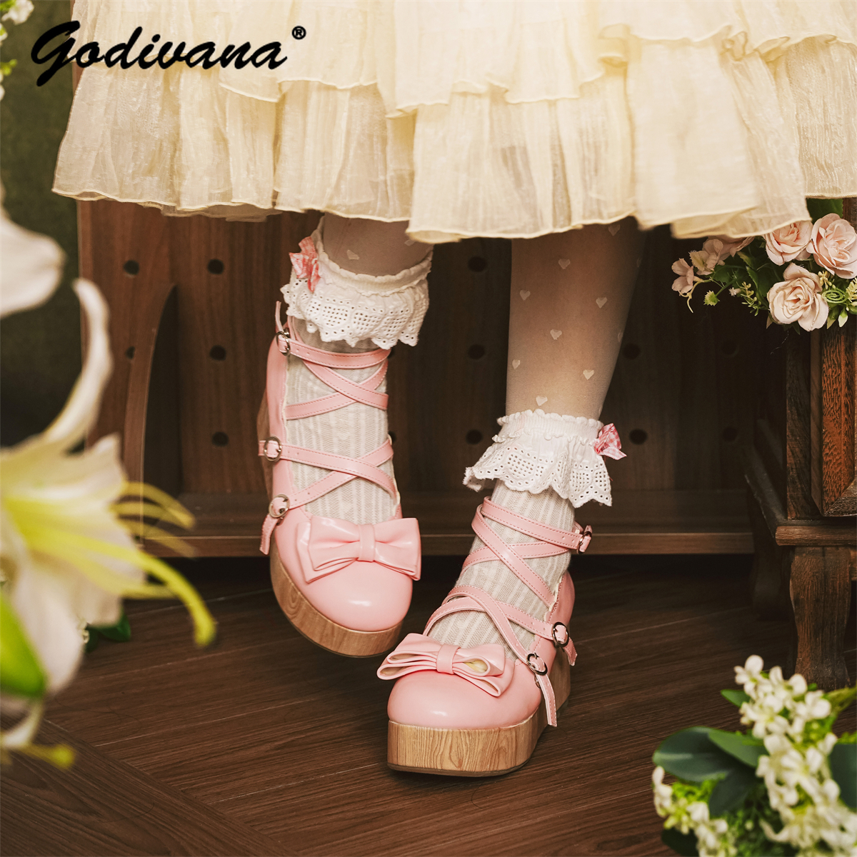 Retro Wooden Bottom High Heels - Woodworking Women 리뷰 및 가격