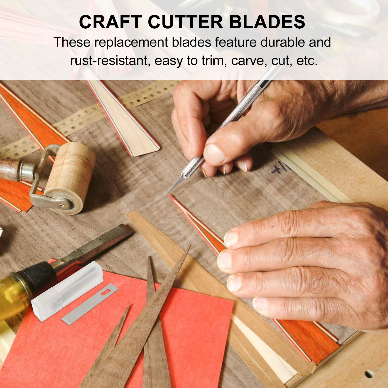 50Pcs Replacement Craft Blades - Woodworking Crafts 리뷰 및 가격
