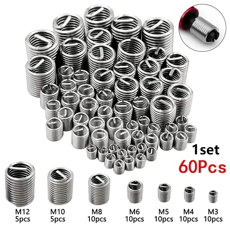 60pcs Stainless Steel Spiral W - Woodworking Shops 리뷰 및 가격