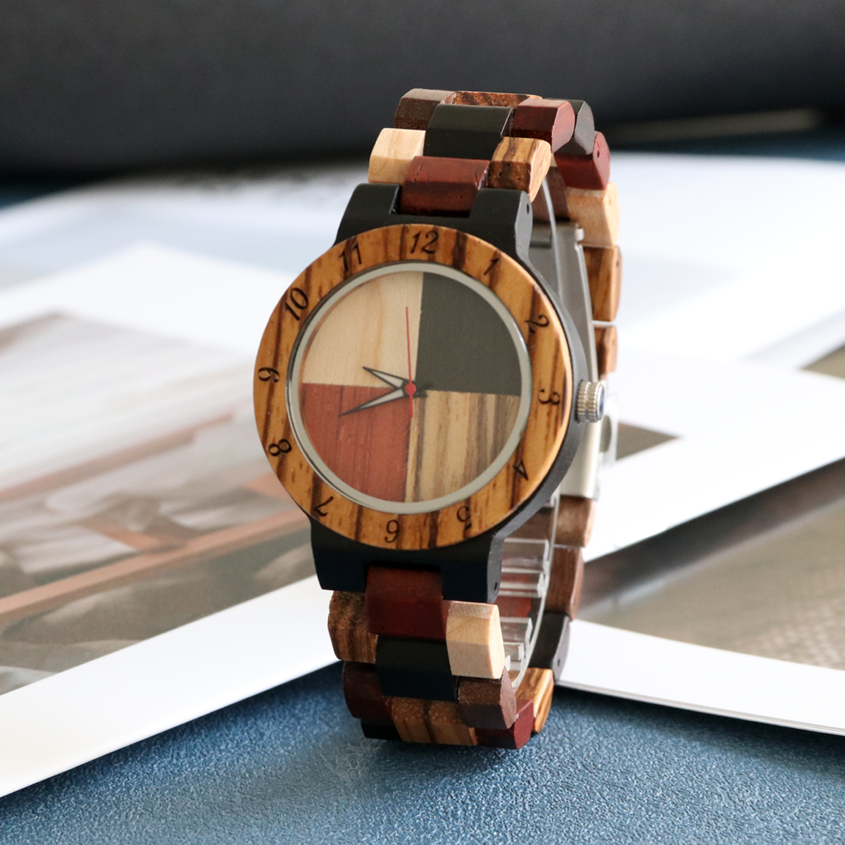 Women's Wooden Quartz Wristwat - Woodworking Women 리뷰 및 가격