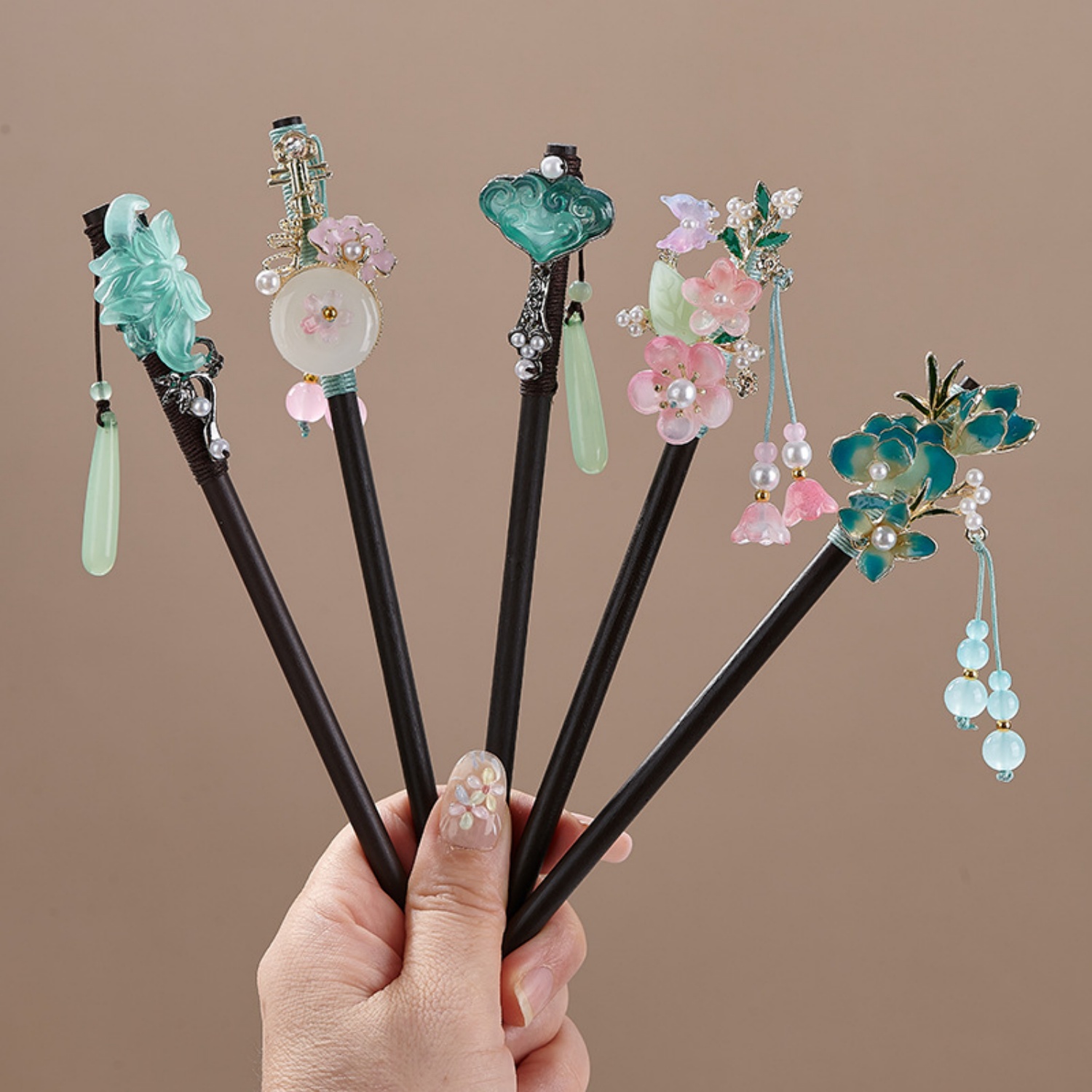 Vintage Flower Hairpin For Wom - Woodworking Women 리뷰 및 가격