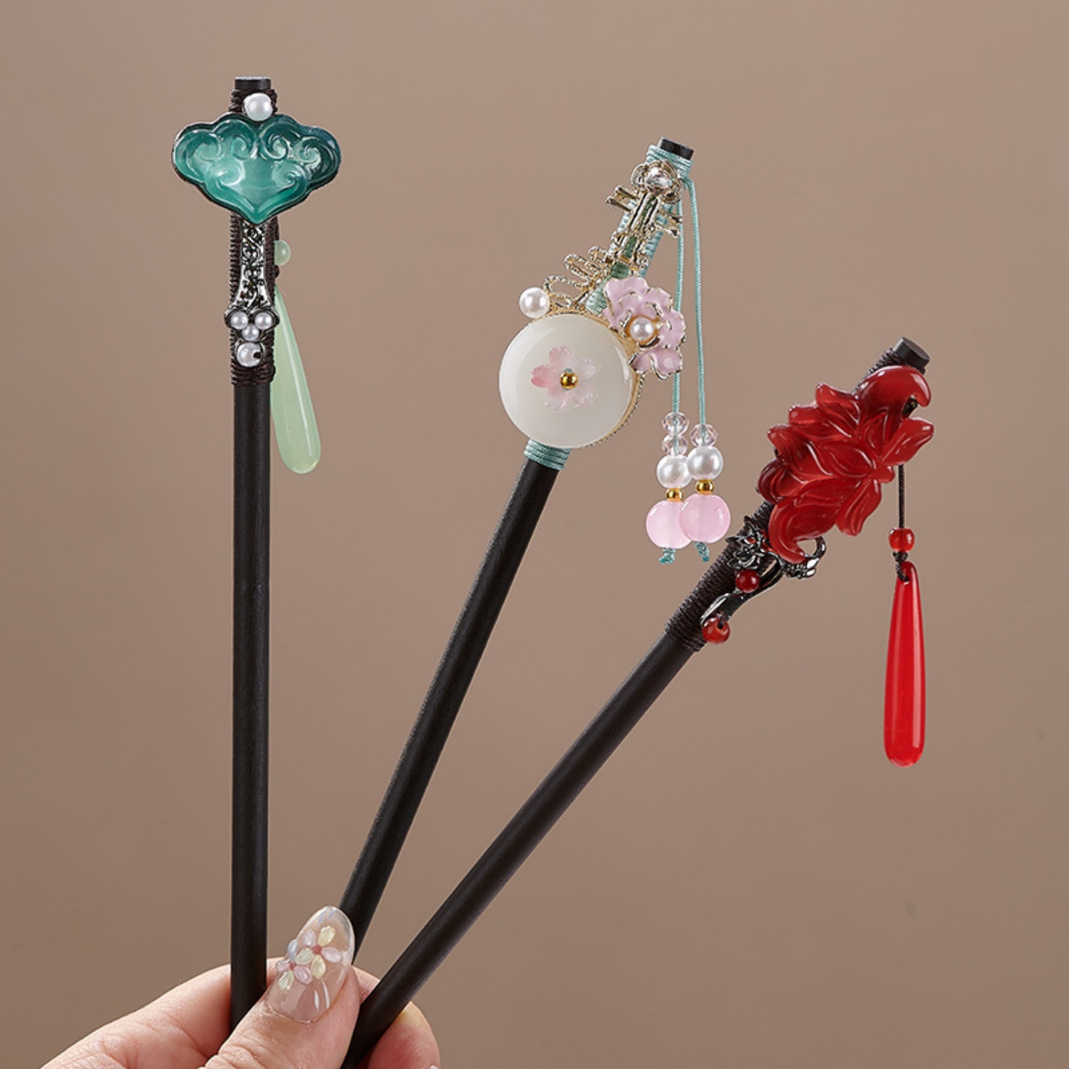 Vintage Flower Hairpin For Wom - Woodworking Women 리뷰 및 가격