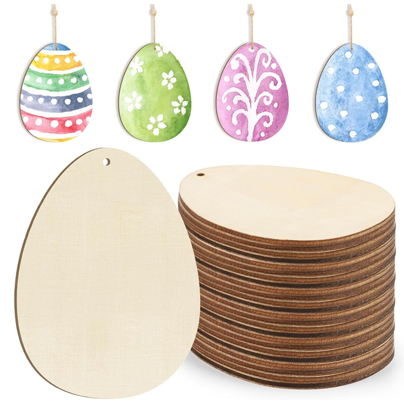 50pcs Unfinished Easter Wooden - Woodworking Rabbet 리뷰 및 가격