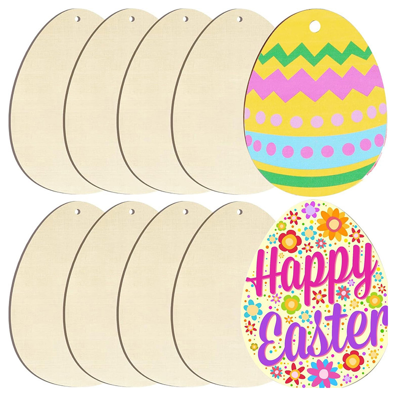 50pcs Unfinished Easter Wooden - Woodworking Rabbet 리뷰 및 가격