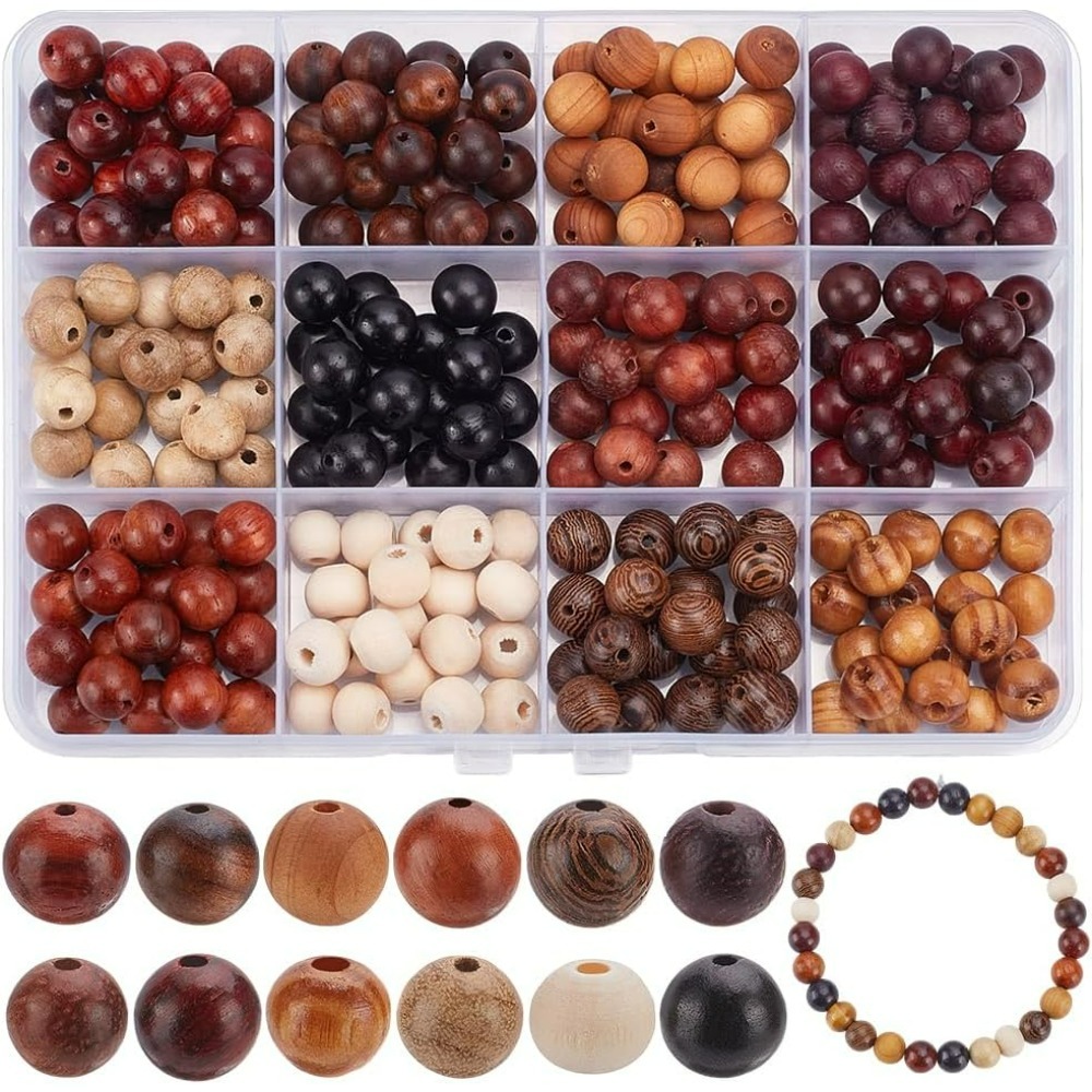 240Pcs 12 Colors Wood Round Be - Woodworking Crafts 리뷰 및 가격