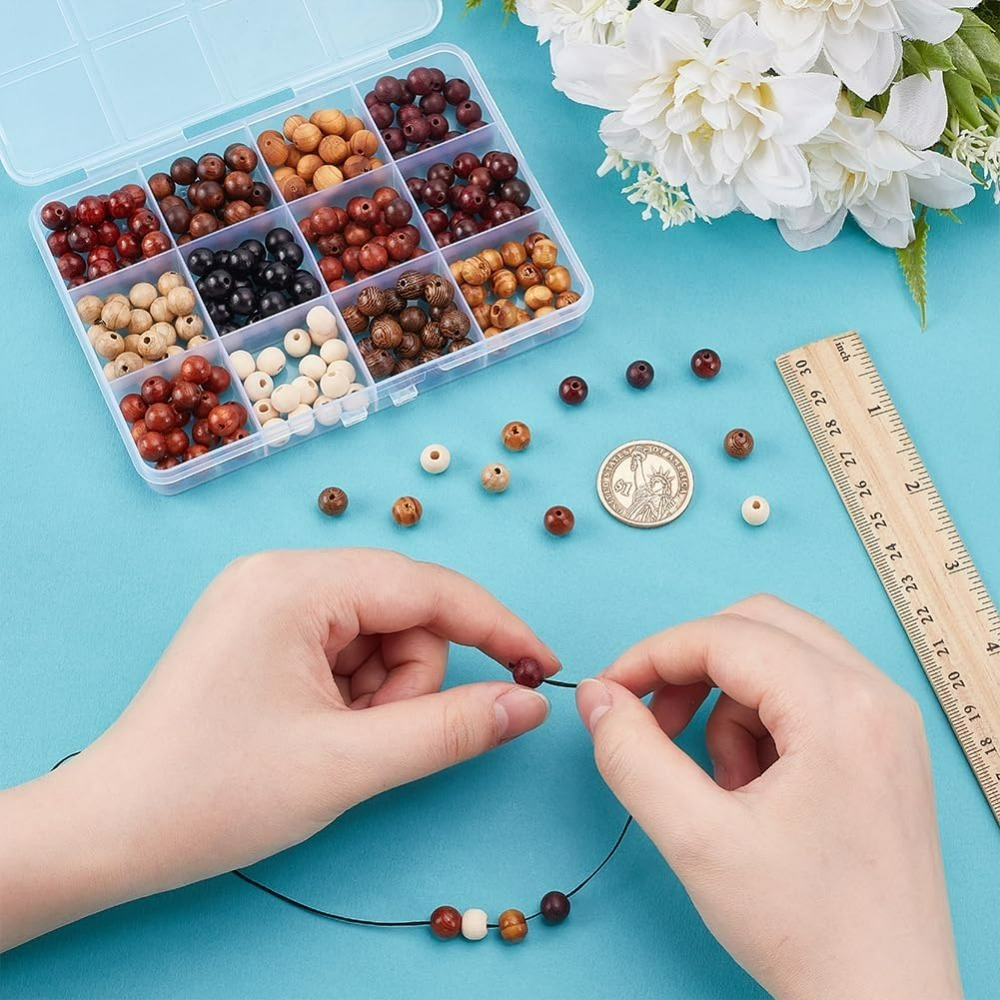 240Pcs 12 Colors Wood Round Be - Woodworking Crafts 리뷰 및 가격