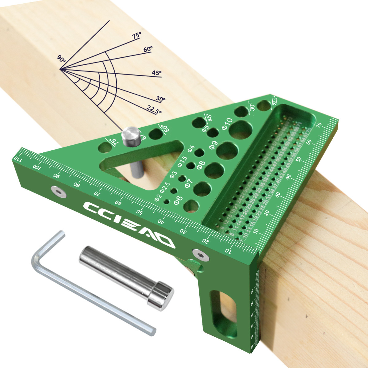 Carpenter Square 3D Multi Angl - Woodworking Ruler 리뷰 및 가격