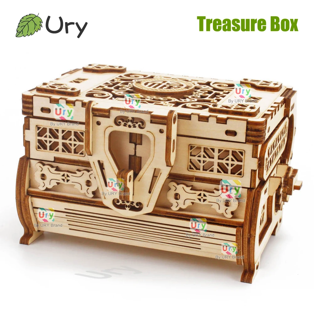 URY 3D Wooden Puzzle Mini Anti - Woodworking Women 리뷰 및 가격