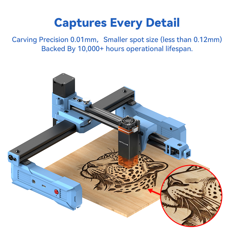 Artilume D2 2.5/6W Foldable La - Woodworking Laser 리뷰 및 가격