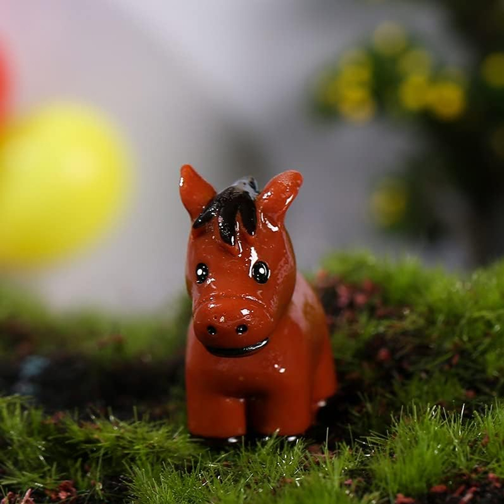 2/5pcs Mini Resin Horse Miniat - Woodworking Horse 리뷰 및 가격