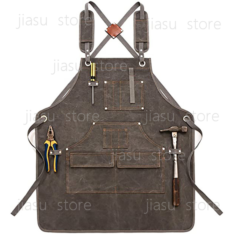 Thick Canvas Tool Apron Custom - Woodworking Logo Design 리뷰 및 가격