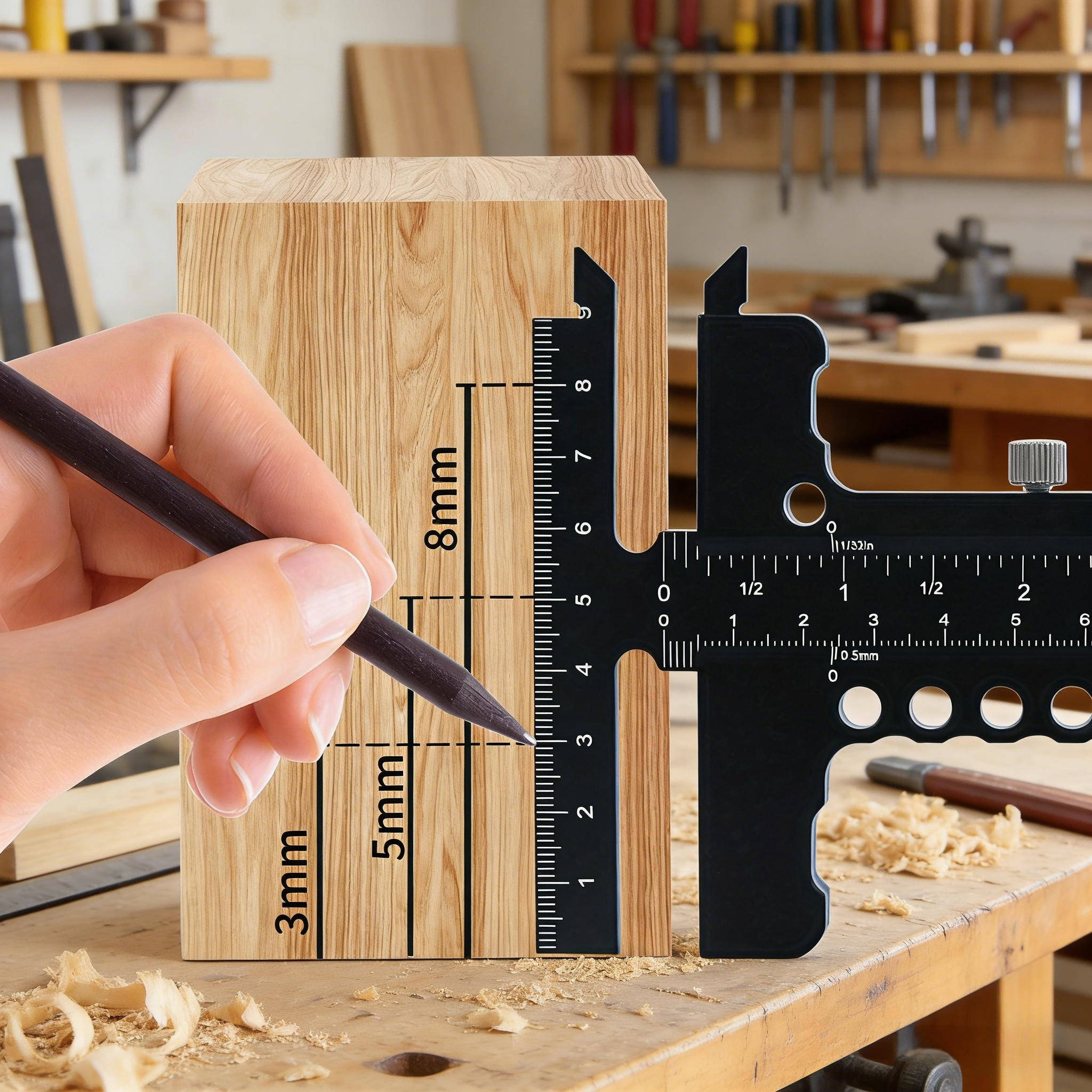 Aluminum Alloy T-Shaped Woodwo - Marking Gauge Tool 리뷰 및 가격