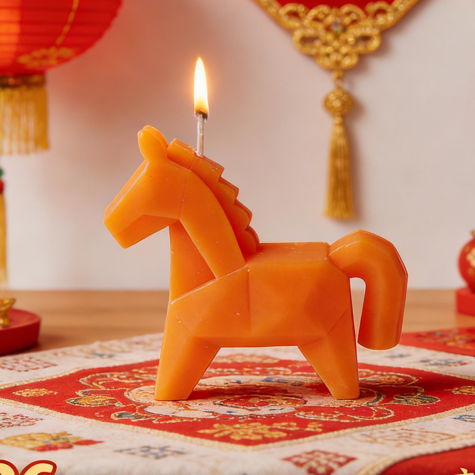 Horse Figure Scented Candle Tr - Woodworking Horse 리뷰 및 가격