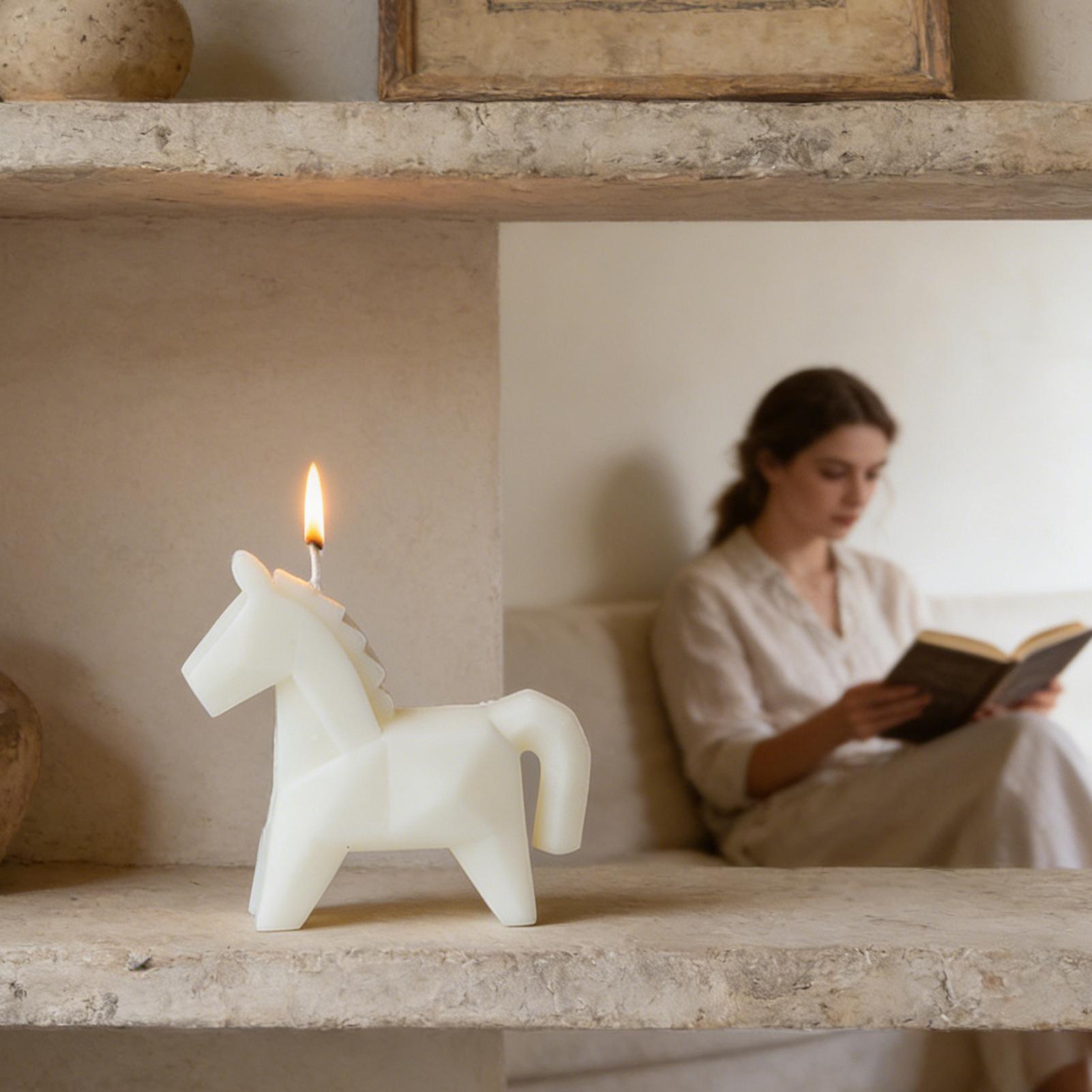 Horse Figure Scented Candle Tr - Woodworking Horse 리뷰 및 가격