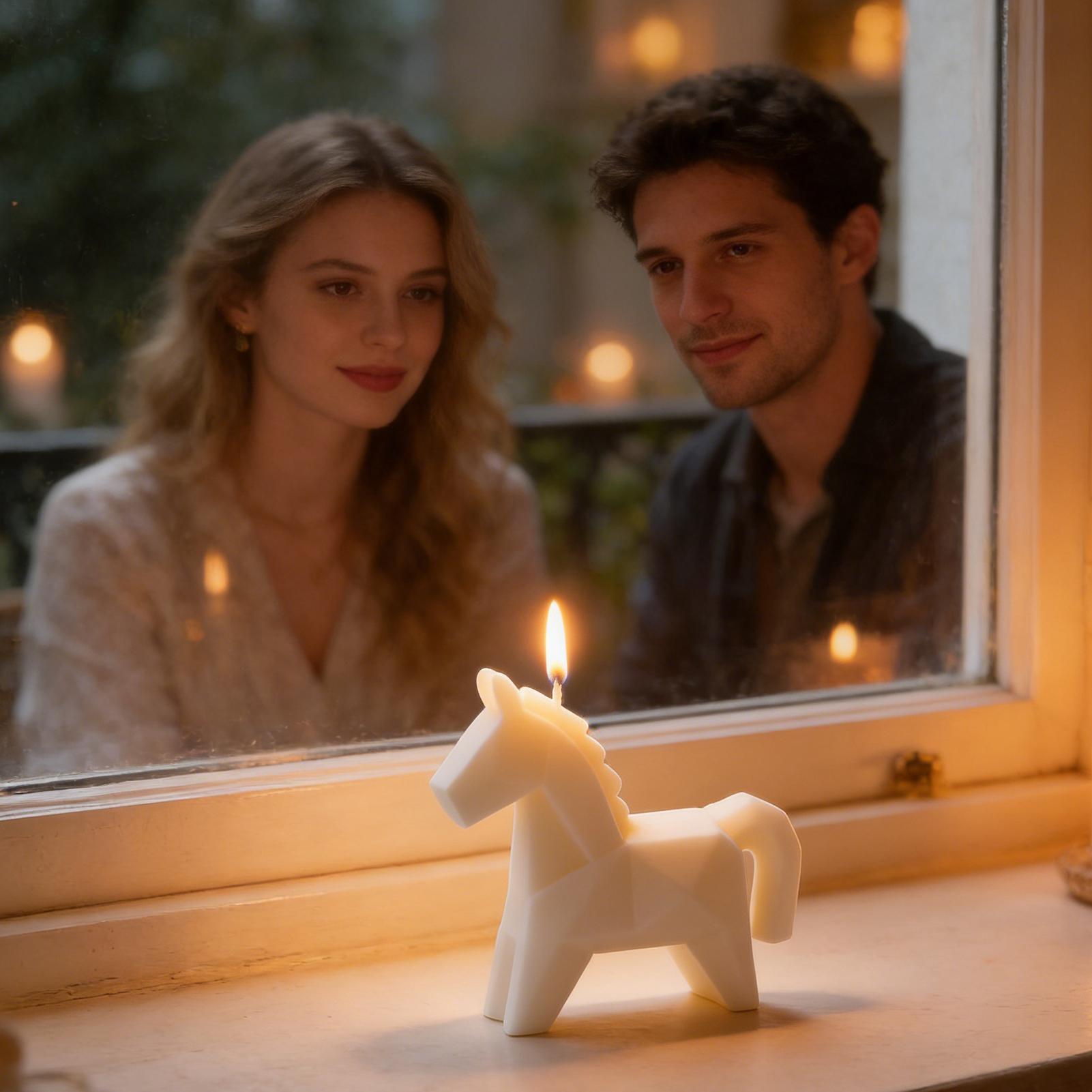 Horse Figure Scented Candle Tr - Woodworking Horse 리뷰 및 가격