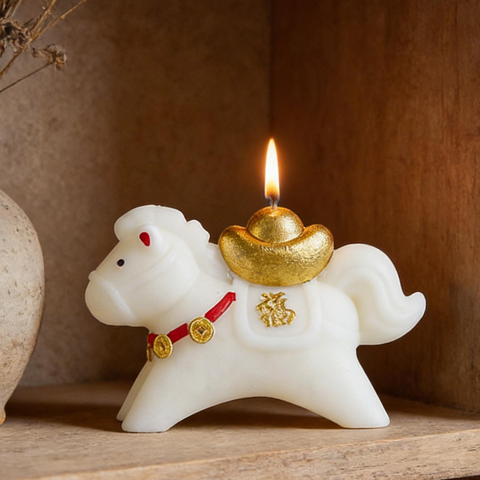 Horse Figure Scented Candle Tr - Woodworking Horse 리뷰 및 가격