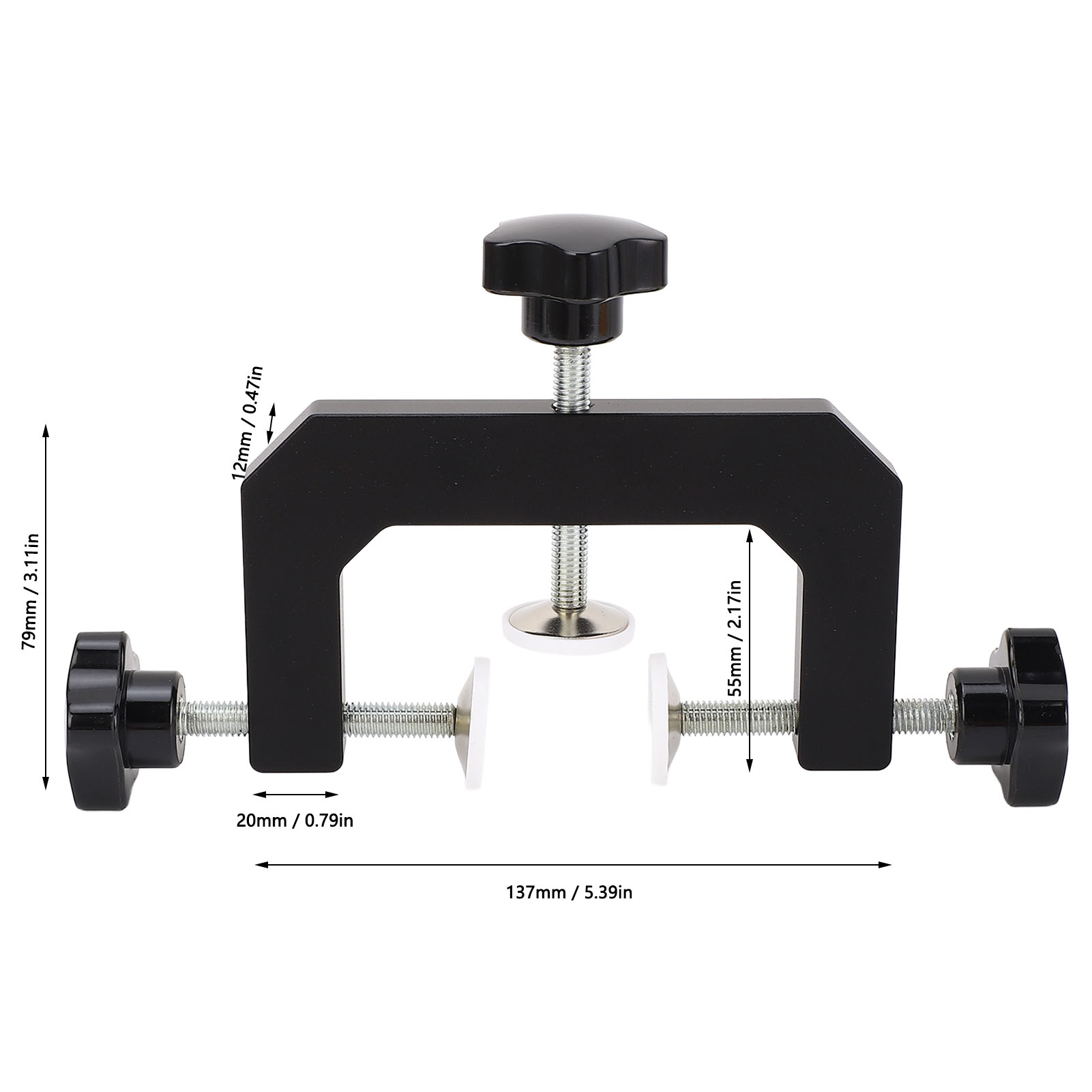 3 Way G Clamp Aluminium Alloy  - Woodworking Edge 리뷰 및 가격