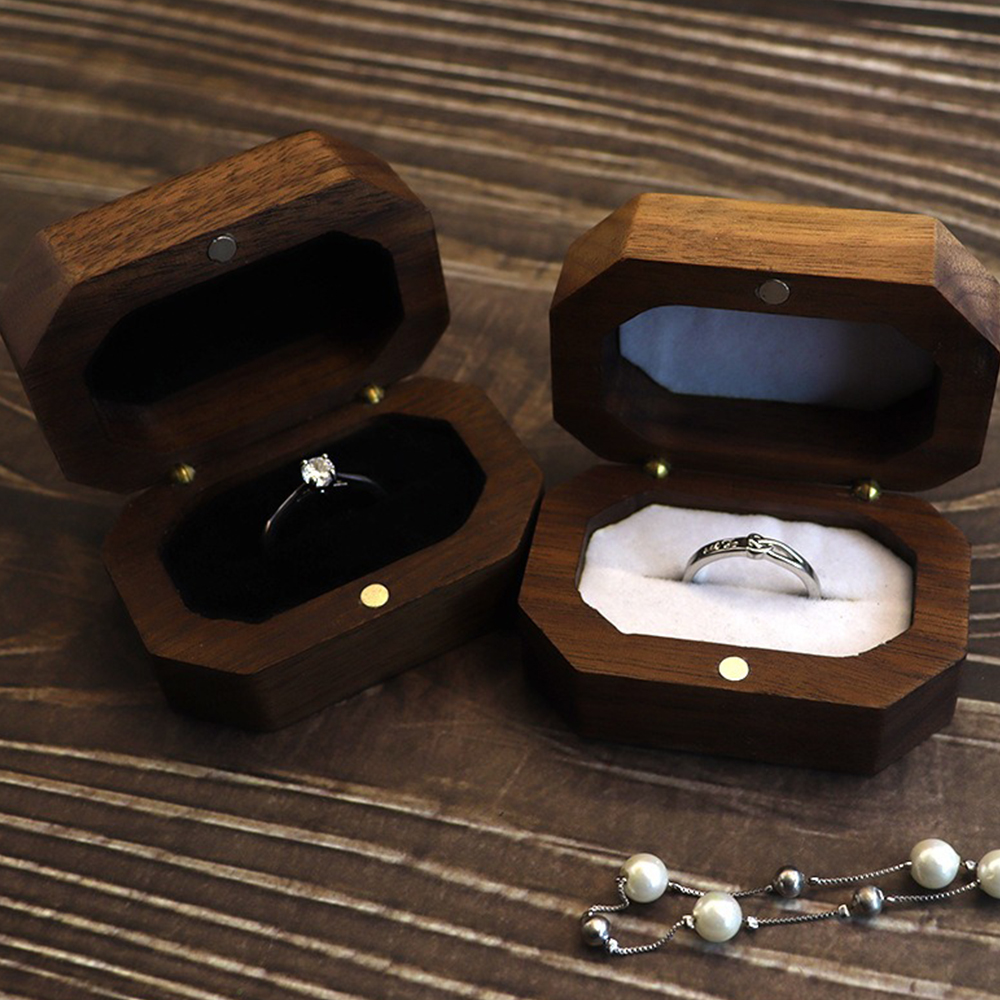 Rectangle Proposal Ring Wooden - Woodworking Women 리뷰 및 가격