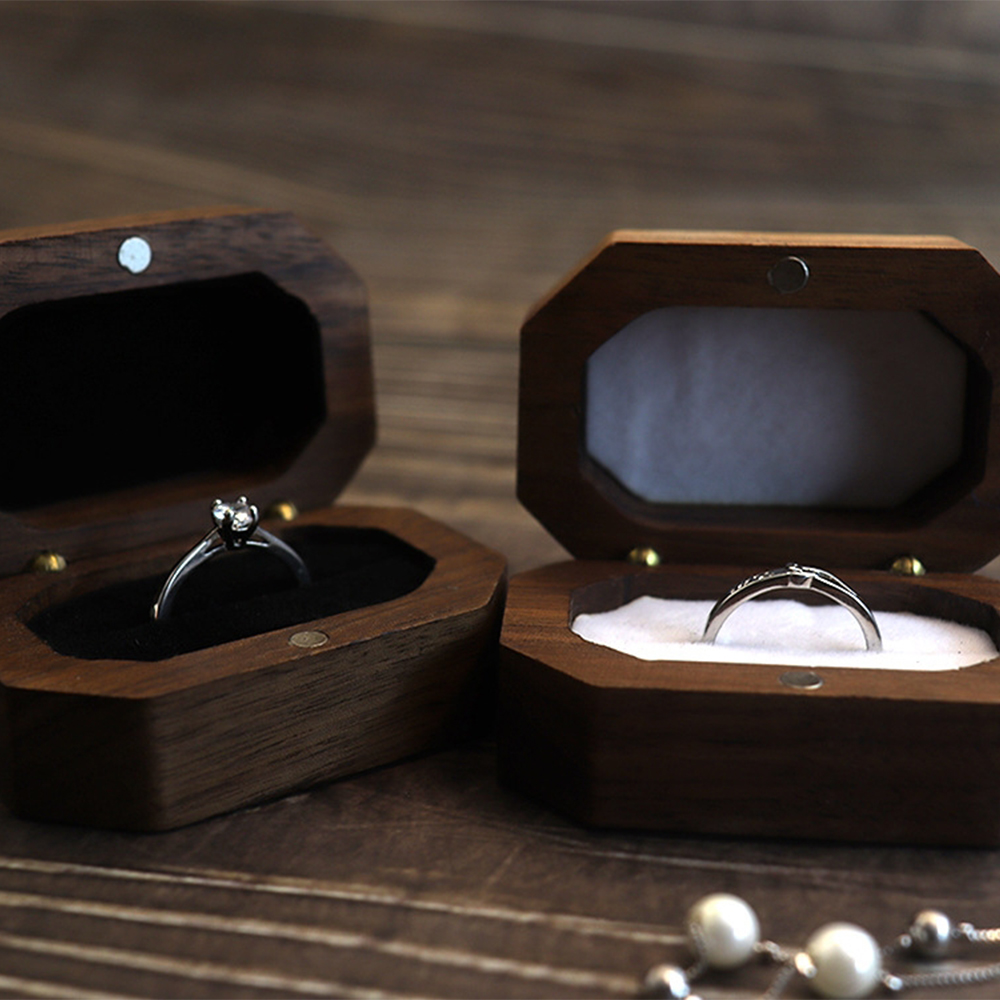 Rectangle Proposal Ring Wooden - Woodworking Women 리뷰 및 가격