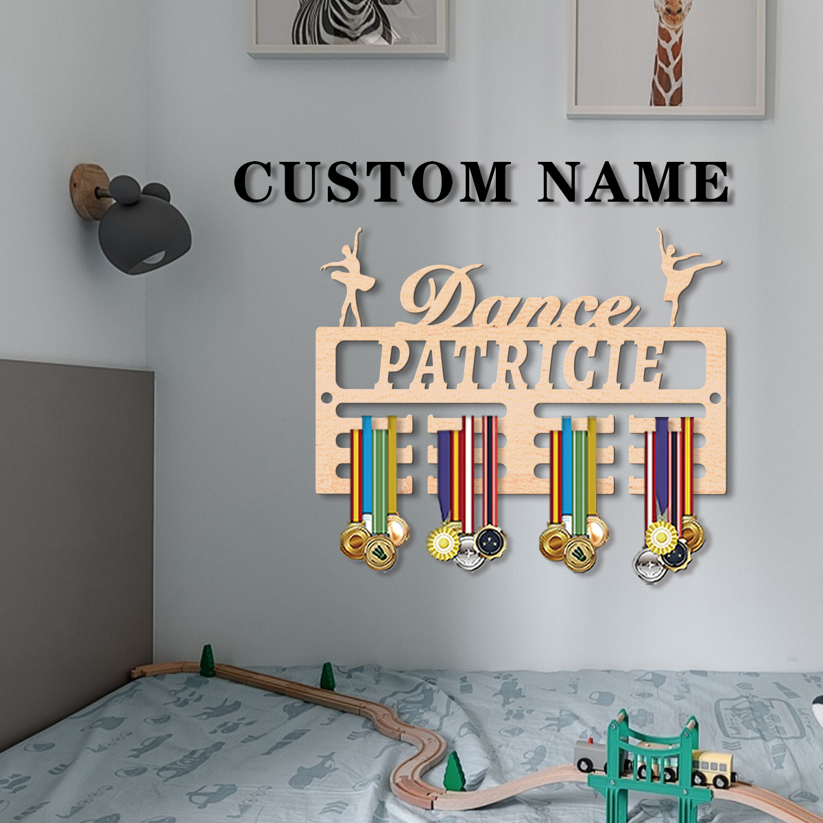 1pc Custom Wooden Medal Hanger - Woodworking Laser 리뷰 및 가격