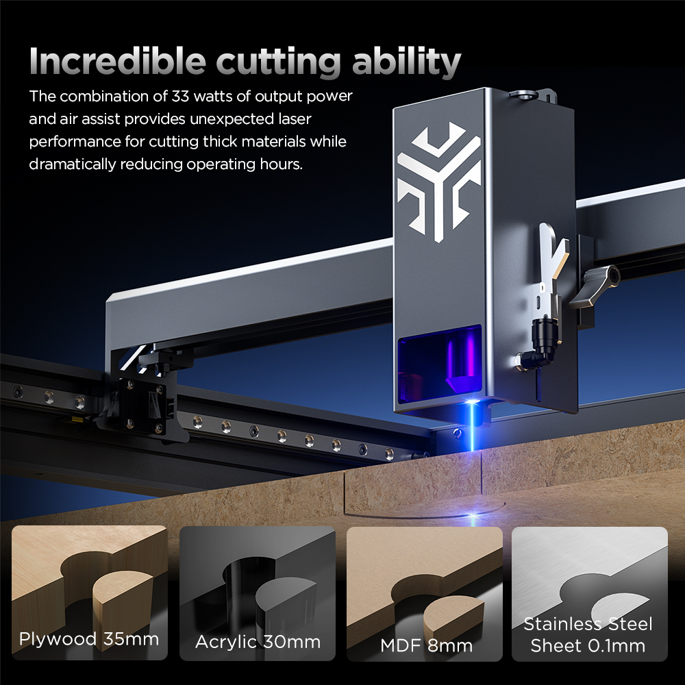 ACMER P2 Laser Engraver 33W 20 - Woodworking Laser 리뷰 및 가격