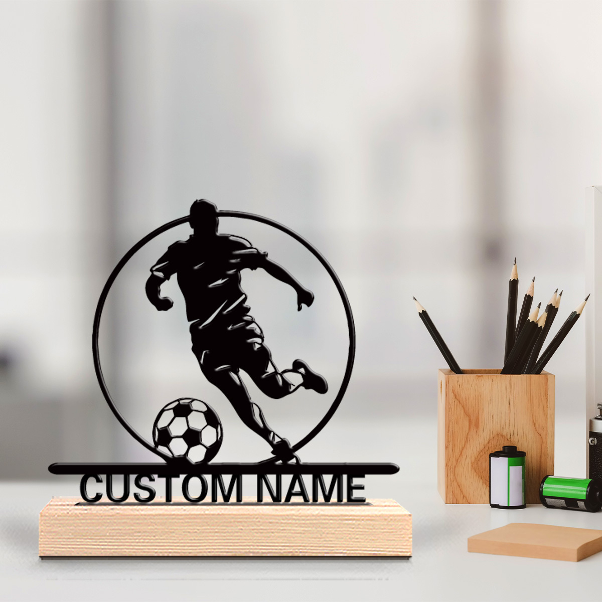 Custom Soccer Player Metal Sta - Woodworking Laser 리뷰 및 가격
