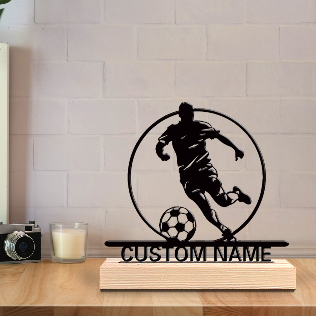 Custom Soccer Player Metal Sta - Woodworking Laser 리뷰 및 가격