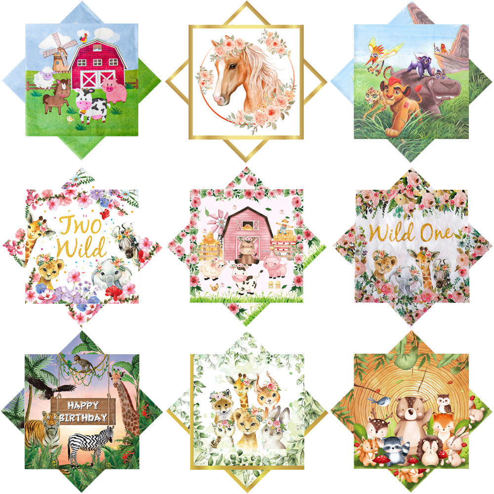 20/40pcs Cartoon Animal Farm N - Woodworking Horse 리뷰 및 가격