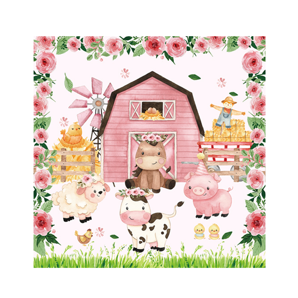 20/40pcs Cartoon Animal Farm N - Woodworking Horse 리뷰 및 가격