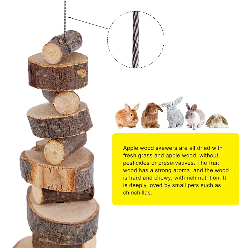 Hamster Rabbit Chew Toy Natura - Woodworking Rabbet 리뷰 및 가격