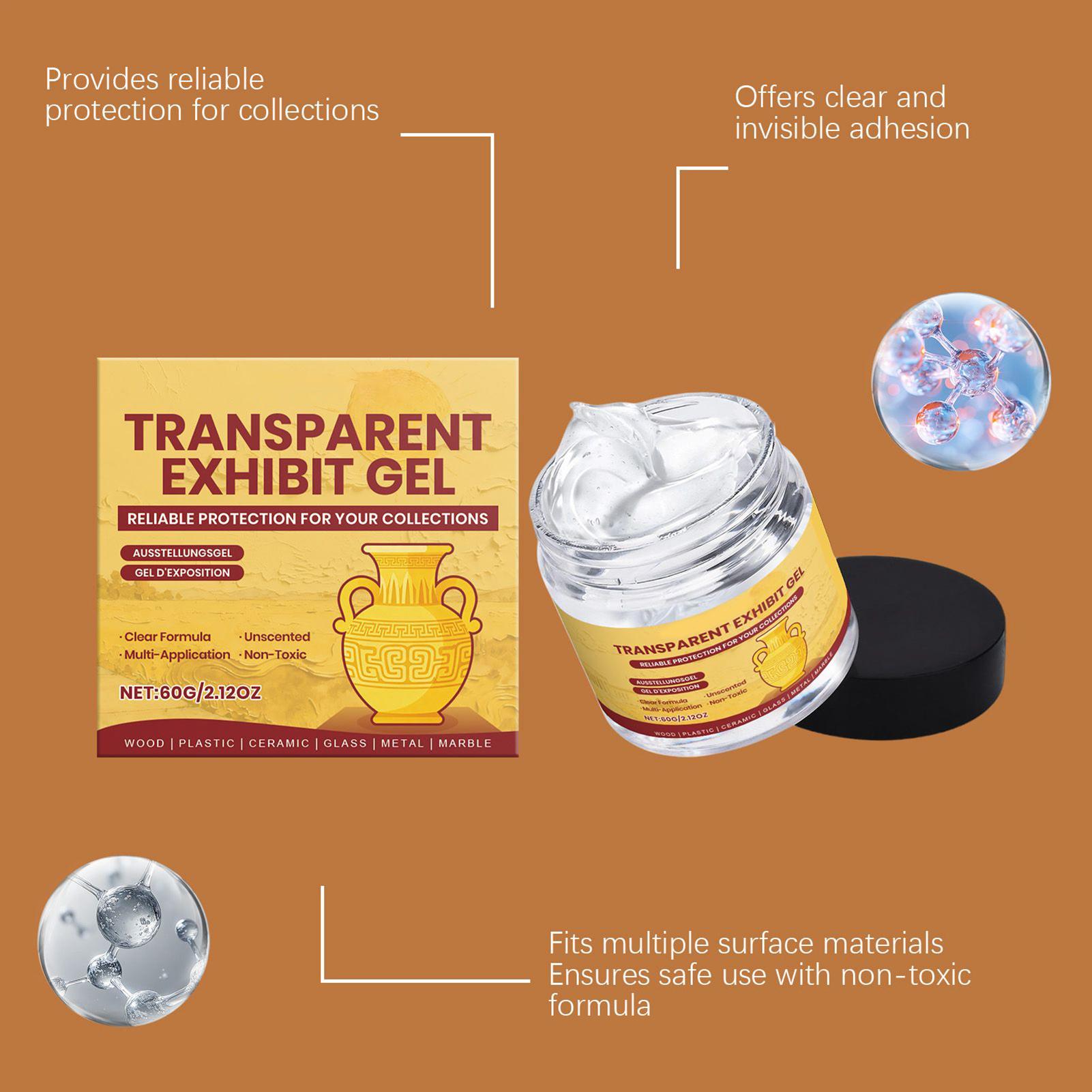 Clear Removable Exhibit Gel -  - Woodworking Women 리뷰 및 가격