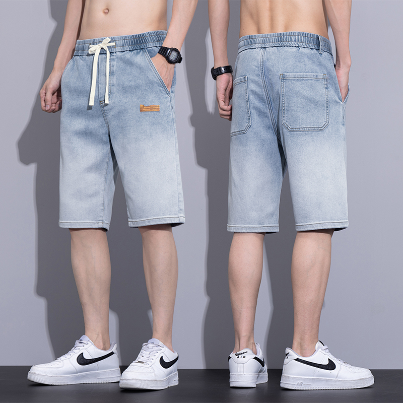 Summer Thin Men's Loose Denim  - Woodworking Brand 리뷰 및 가격