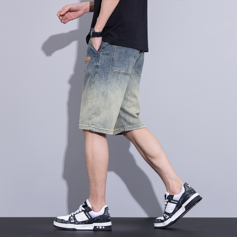 Summer Thin Men's Loose Denim  - Woodworking Brand 리뷰 및 가격
