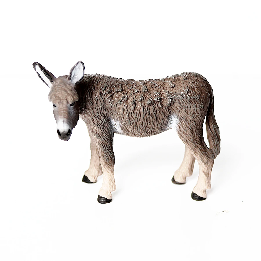 Donkey Model Toy Animals Figur - Woodworking Horse 리뷰 및 가격
