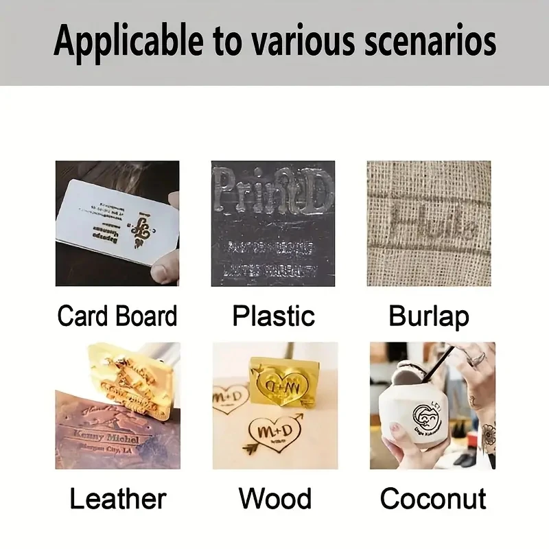 Custom Branding Iron for Food  - Woodworking Logo Design 리뷰 및 가격